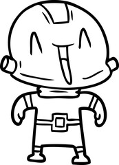 cartoon robot