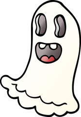 cartoon doodle spooky ghost