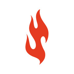 Red fire, old school flame.