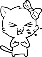 cartoon cat