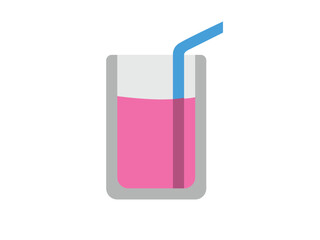 Juice icon editable stroke. vector illustration