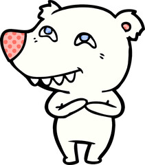 polar bear cartoon