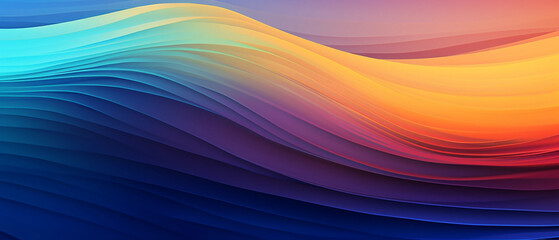 Obraz premium Background image of light to dark gradient of river wave primaries. 