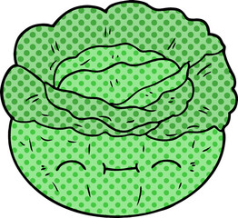 cartoon cabbage