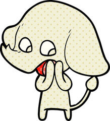 cute cartoon elephant