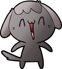 cute cartoon dog