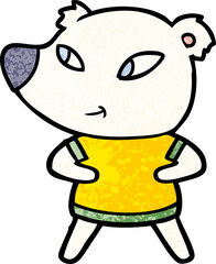 polar bear cartoon