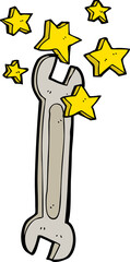 cartoon spanner