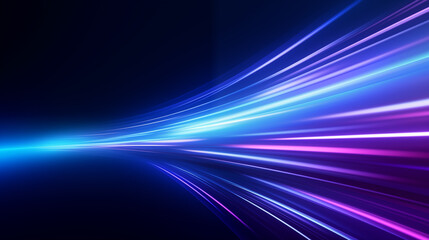 Fototapeta na wymiar Speed light movement technology hitech modern background. Blue background futuristic. Banner, poster, cover