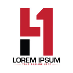 H1 Logo Design Creative Logo Design