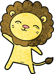 cartoon lion
