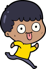 cartoon man staring