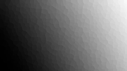 Black and white crystal background low Poly.