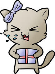 cartoon cat