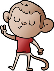 cartoon monkey