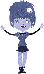 cartoon vampire girl