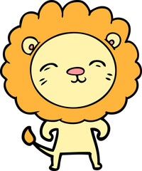 cartoon lion