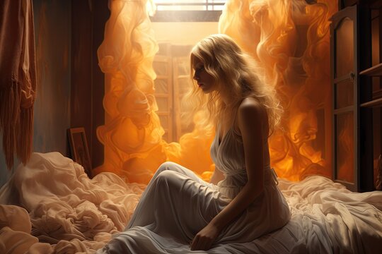 Holistic Wellness or Tantra- Generative AI illustrations