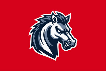Dynamic Vector Colt Mascot Logo - Perfect for Equestrian Teams, Athletic Branding & School Sports