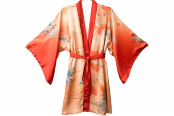 A single kimono isolated on white background