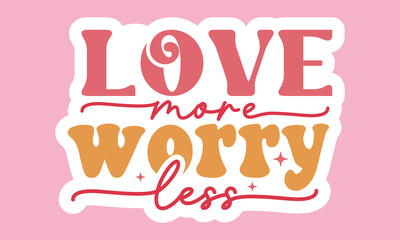 Retro Stickers Design