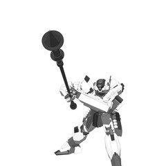 Ghost Stryker Defender Class Mech