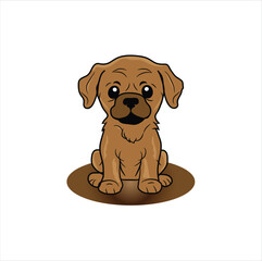 dachshund puppy, Dog vector art, illustration