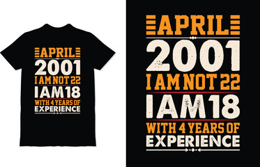 Here is my Birthday t-shirt design. This design features an environment to happiness with mentioning the age. Hope this design will catch your attention.