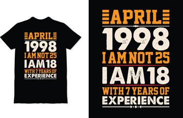 Here is my Birthday t-shirt design. This design features an environment to happiness with mentioning the age. Hope this design will catch your attention.