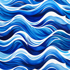 Fototapeta premium Wave. Generate AI.