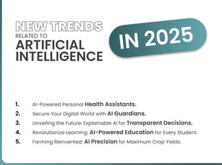 New Trends Related to Artificial Intelligence in 2025