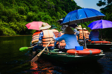 Riverboat Tour in Ninh Binh, Vietnam