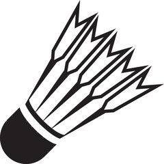 Badminton, coach, games icon Line