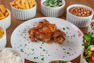 Carne picanha filé steak