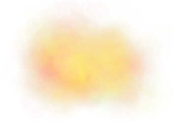 Abstract color spot, cloud, nebula. Isolated illustration element with alpha channel. © Ivan