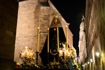 procesion semana santa lunes santo salamanca 2023 ILUSTRE COFRADÍA DE LA SANTA CRUZ DEL REDENTOR Y...