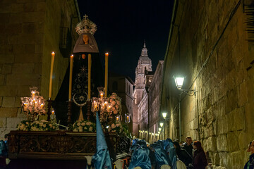procesion semana santa lunes santo salamanca 2023 ILUSTRE COFRADÍA DE LA SANTA CRUZ DEL REDENTOR Y...