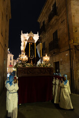 procesion semana santa lunes santo salamanca 2023 ILUSTRE COFRADÍA DE LA SANTA CRUZ DEL REDENTOR Y...