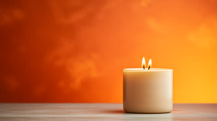 Obraz na płótnie Canvas beautiful burning candle, photo of a candle, candles, candle fire, candlelight