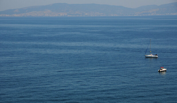 A view from Turkey's holiday town Trilye