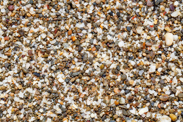 wet sand, grains of sand close-up, uniform texture background