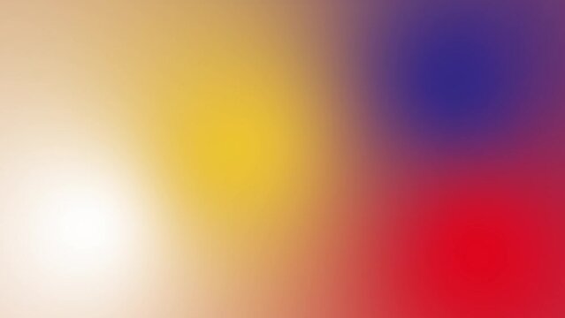 gradient liquid abstract defocused blur background red and blue yellow  green color