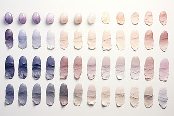 Fototapeta premium Minimalist Oceanic Nail Art,Calligraphy art style
