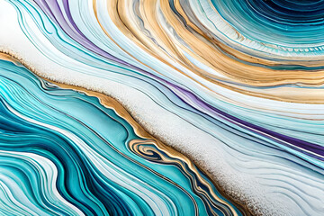 Marble abstract acrylic background.