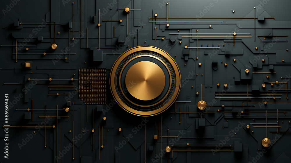 Aufkleber Abstract background for business concept.Background in minimalism style. Can add text or logo.