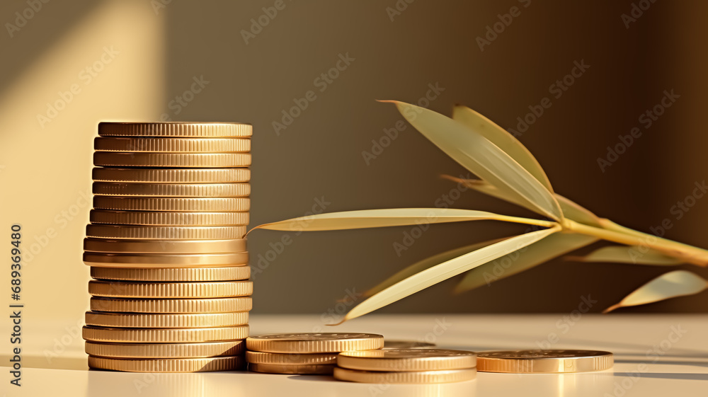 Fototapete abstract background for business concept.background in minimalism style. can add text or logo.