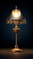 Designer lamp, lamps, product photo, clean designer lamp