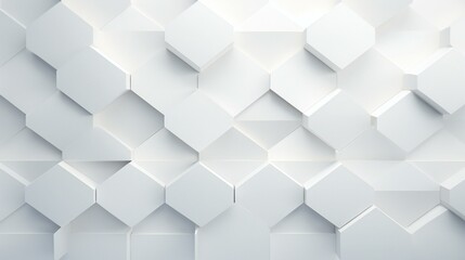 abstract geometric wall background with white hexagons