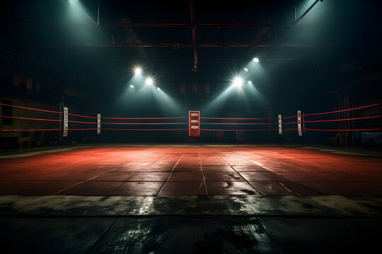 mma boxing ring, boxing, ring, fighting