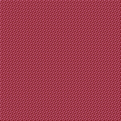 Red Zig-zag Weave Pattern - Tile